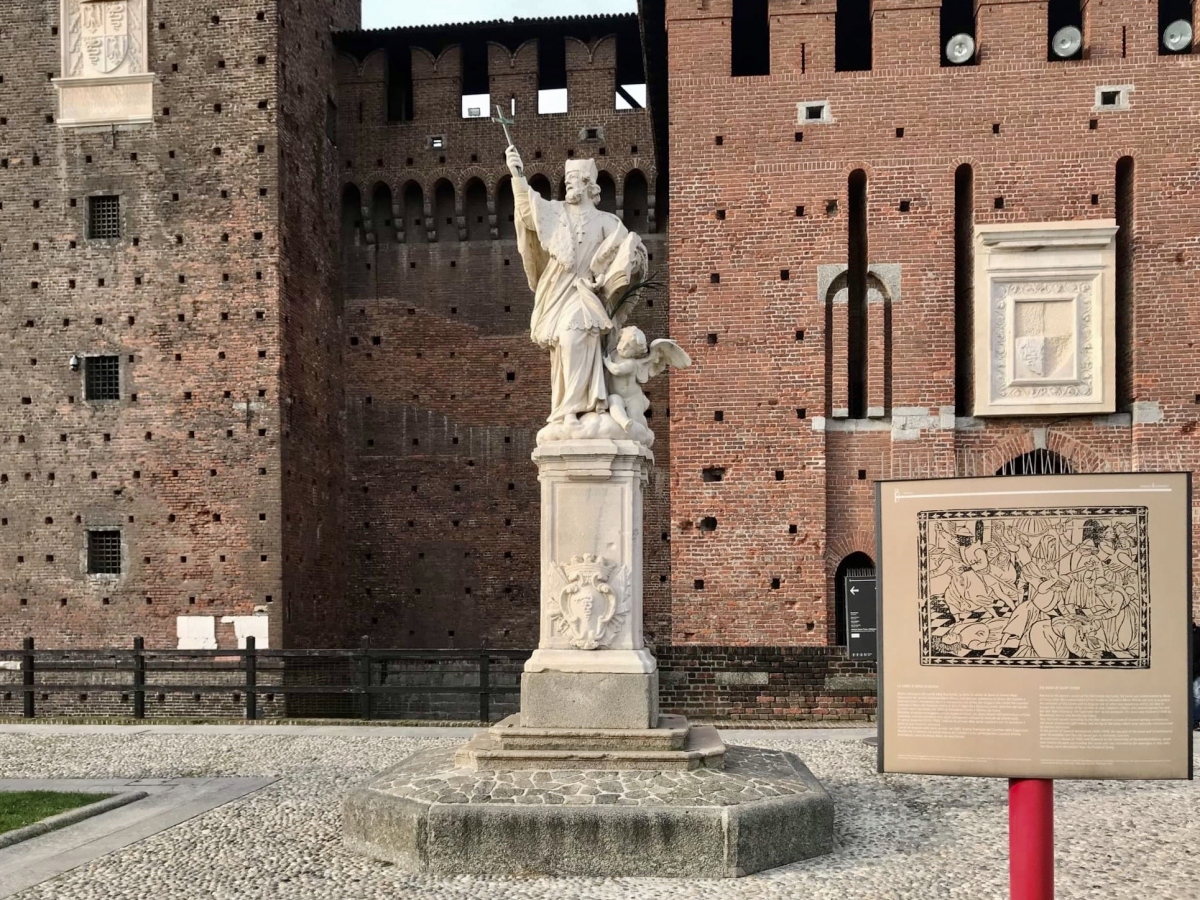 Lâu đài Castello Sforzesco – nơi lưu giữ lịch sử của Milan